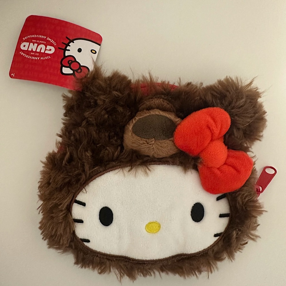 Hello Kitty x Gund Special Edition Zippered Pouch